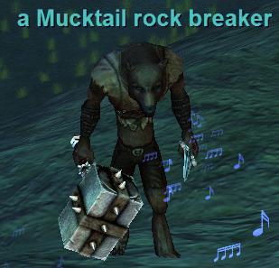 a Mucktail rock breaker